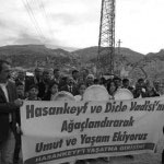 Hasankeyf'i yaşatmak için fidan dikildi