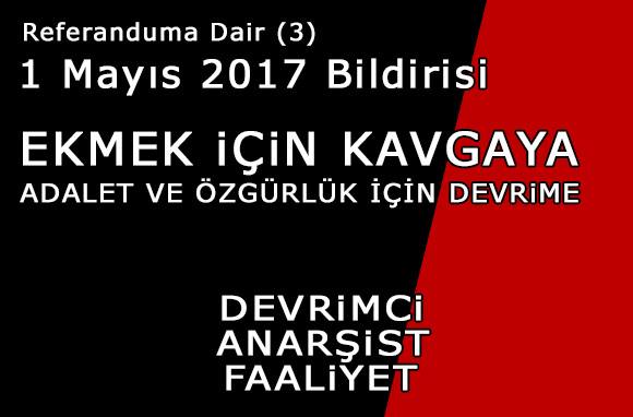 1 MAYIS 2017