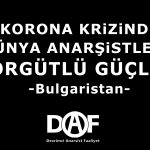 Korona Krizi ve Dünya Anarşizmi - Bulgaristan