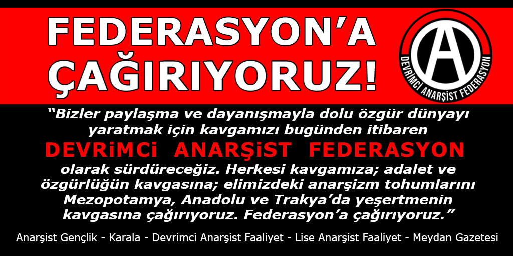 Federasyon’a Çağırıyoruz!