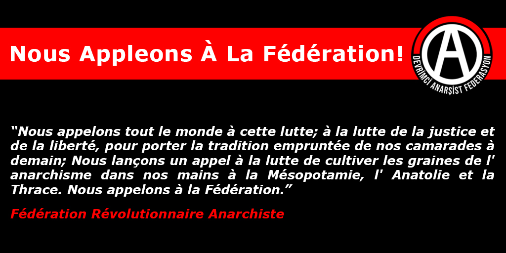 Nous Appleons À La Fédération!