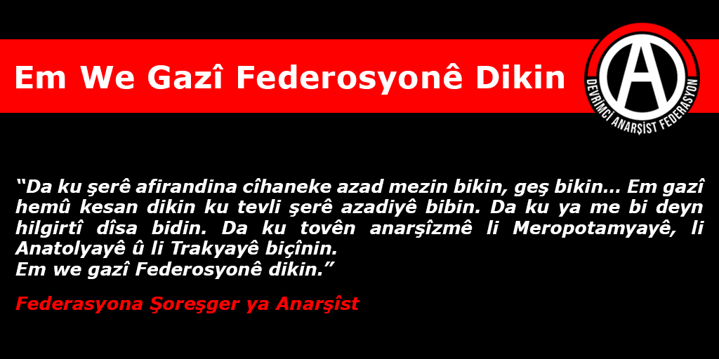 Em We Gazî Federosyonê Dikin