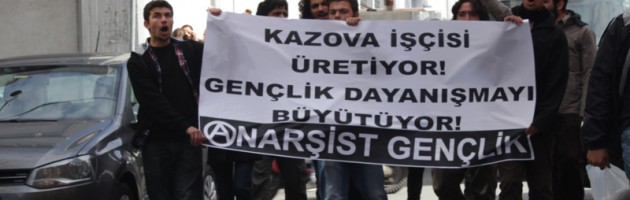 Kazova İşçilerine Dayanışma Ziyareti