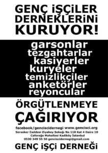 Garsonlar, tezgahtarlar, kasiyerler, kuryeler, temizlikçiler, anketörler, reyoncular!