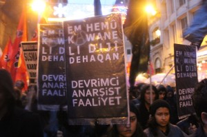 taksim kobane eylem3