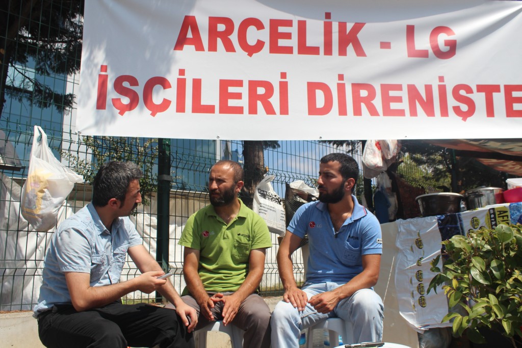 Meydan Gazetesi- Arçelik LG işçisi Direniyor