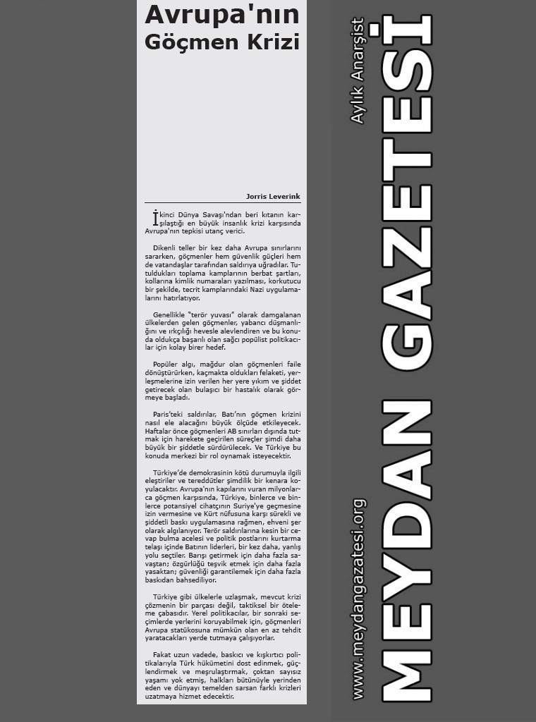 mEYDAN gAZETESİ - köşe yazıarı