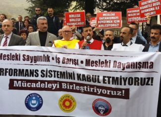 Esnek Çalışmaya, Performan Sistemine Karşı Öğretmenler Eylemde