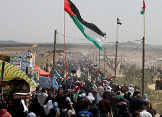 Gazze’de “Büyük Geri Dönüş Yürüyüşü” Eylemleri Sürüyor