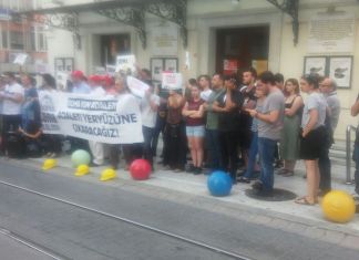 Ertelenen SOMA Karar Duruşması Hakkında Kadıköy’de Basın Açıklaması