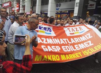 Samsun Makro Market İşçileri Hakları İçin Eylemde