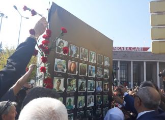 Polisin Yaptırmama Çabalarına Rağmen 10 Ekim Anması Yapıldı