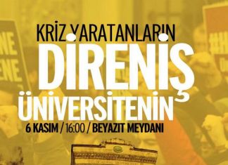 Gençlik Örgütleri 6 Kasım’da Beyazıt Meydanı’na Çağırıyor!