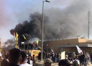 Irak’ta ABD Elçiliği İşgal Edildi