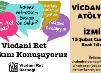 Vicdani Ret Atölyesi İlk Ayağıyla İzmir’de Başlıyor