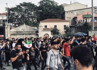 Taksim’de ÖSO Yürüyüşü