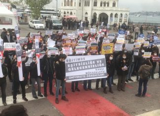 Gençlik Örgütleri 6 Kasım’da Kadıköy’de Eylemdeydi