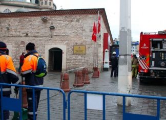 Cumhuriyet Sanat Galerisi’nde Yangın