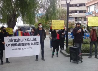 Antakya’da Boğaziçi ile Dayanışma Eylemi