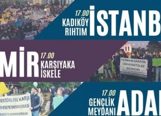 Boğaziçi Üniversitesi Öğrencilerinden Çeşitli İllerde Eylem Çağrısı