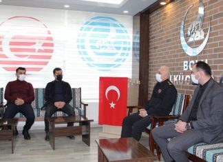 Bolu İl Jandarma Alay Komutanı Ülkü Ocağını Ziyaret Etti!