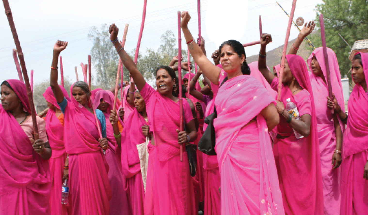 Hindistan’ın Pembe Giymiş Kadınları GULABİ ÇETESİ