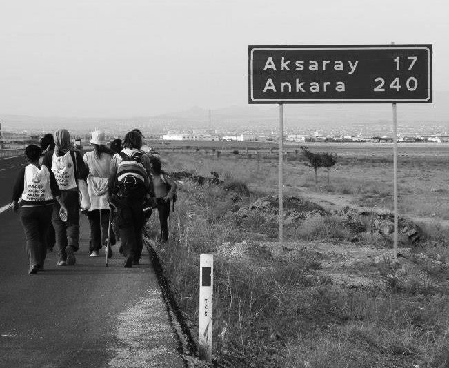 Vicdani Retçi Halil Savda Ve Arkadaşlarının “Ölüm Yolunda Barış Yürüyüşü” Sürüyor