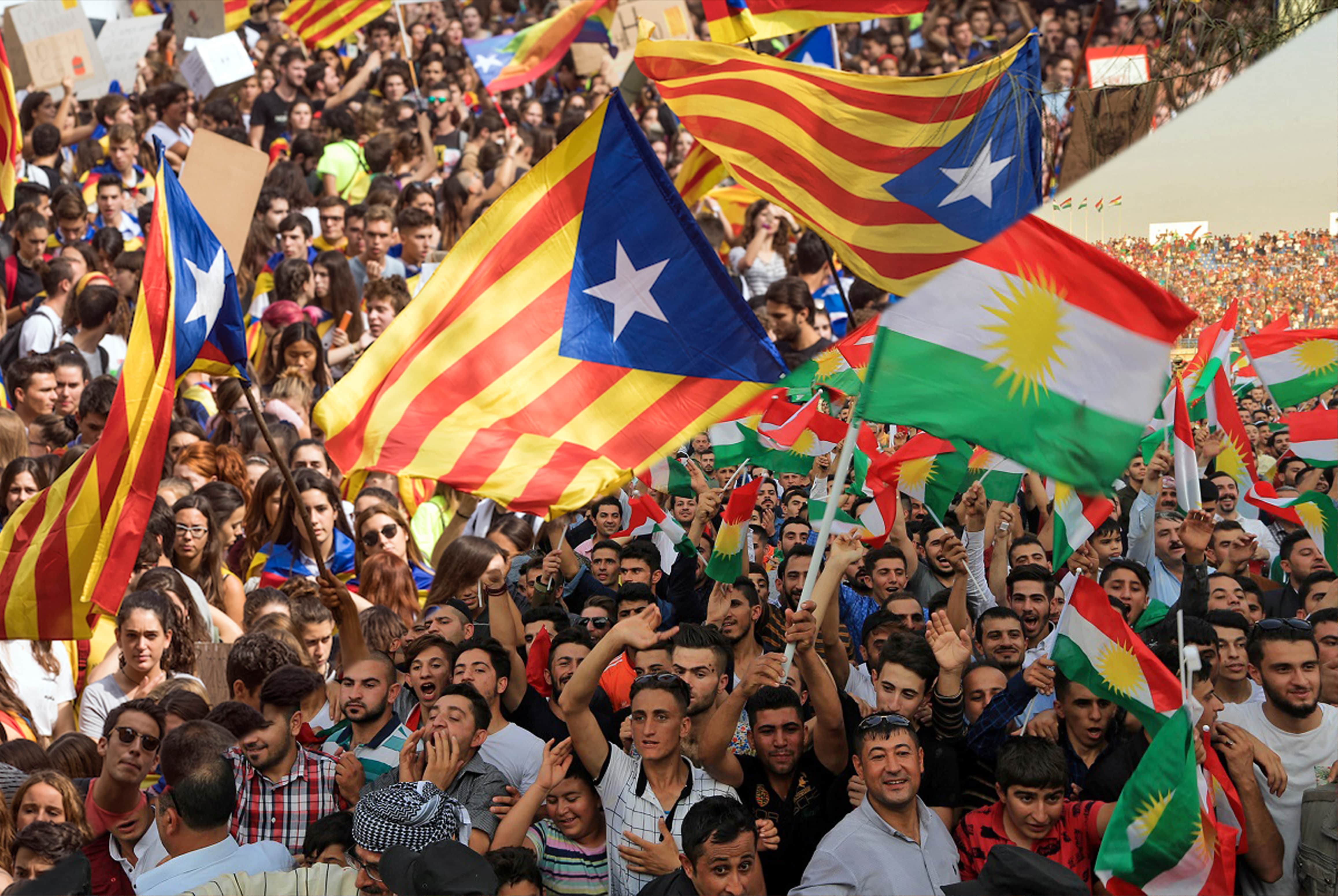 Ne Katalonya İspanya Ne de Kürdistan Irak