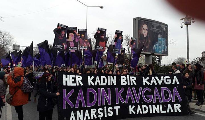 8 MART'ta Kadıköy’e Direniş Haykırmaya