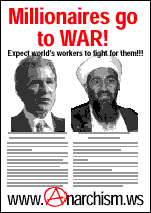 Millonaries Bush and bin Laden go to war