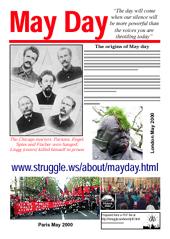 May Day poster